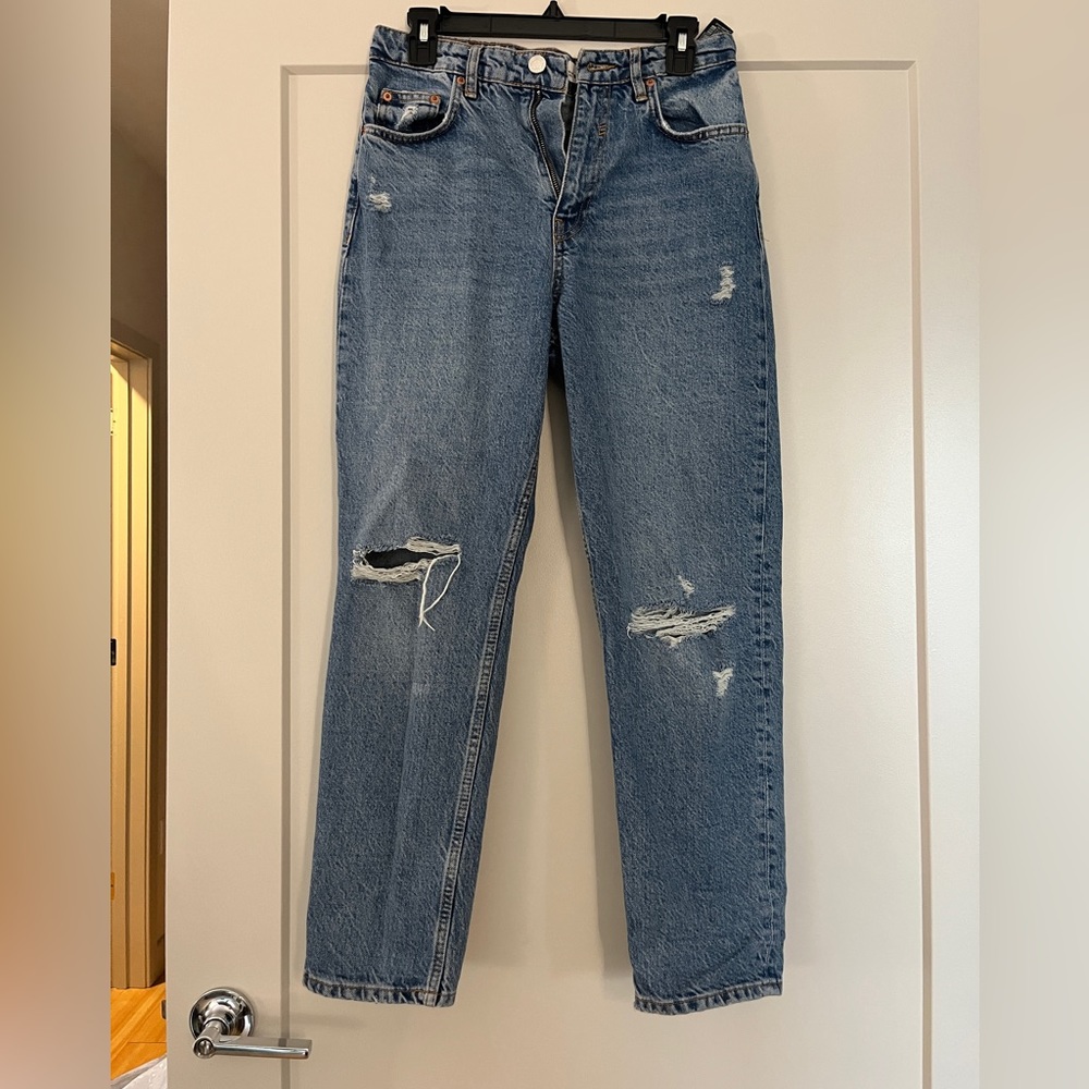 Zara 90s Mom Fit Jeans